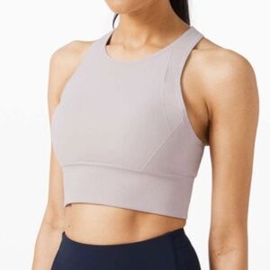 Lululemon Ebb to Train Bra size 8 NWOT Iced Iris